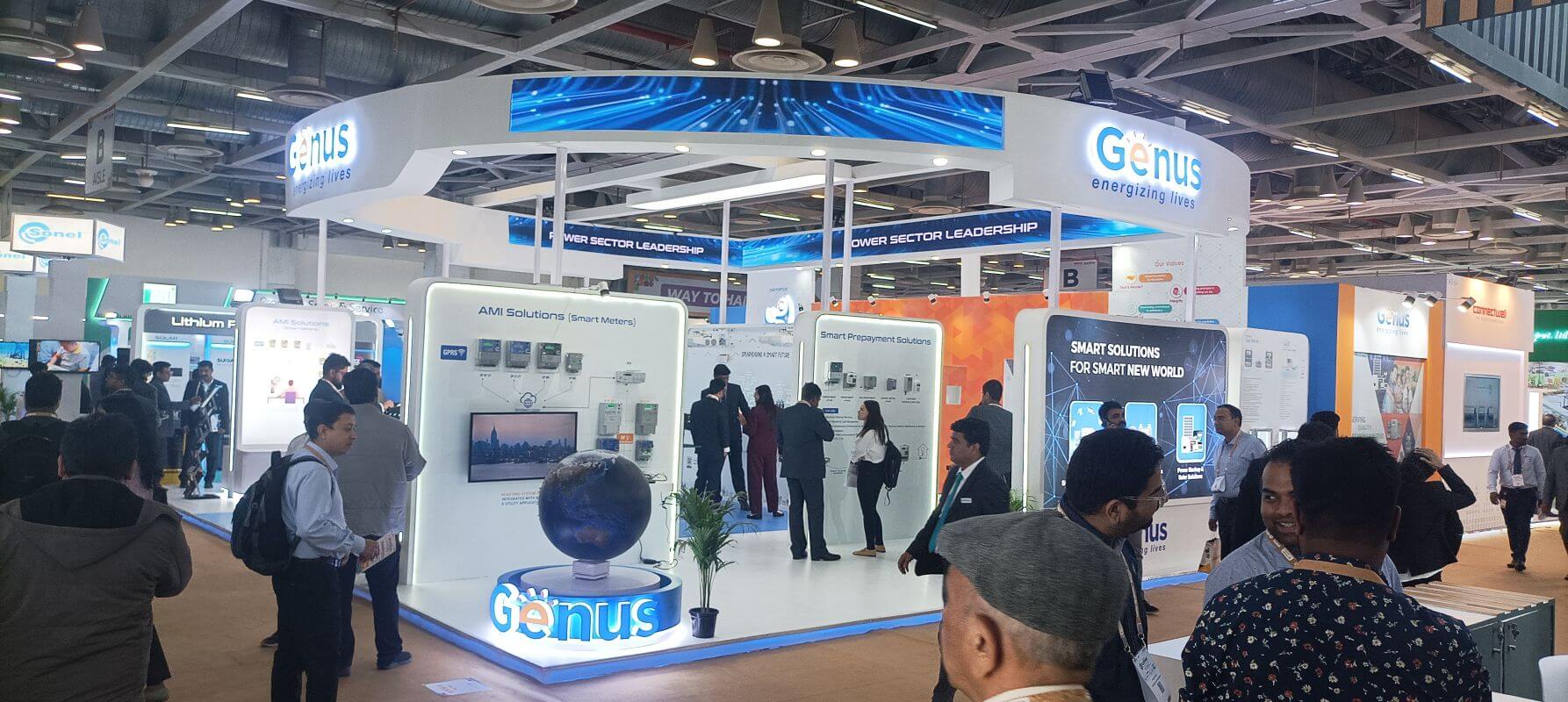 genus elecrama exhibition stall 1