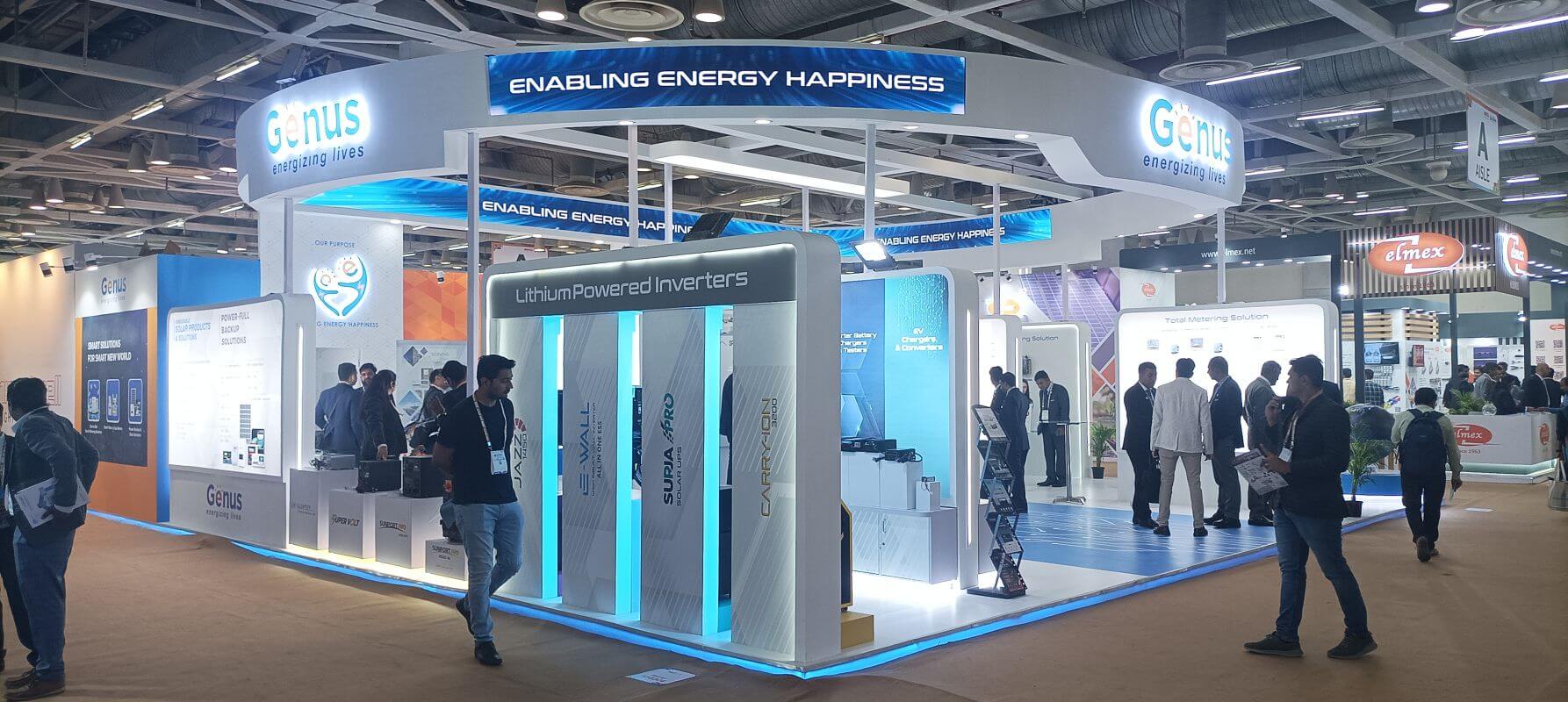 genus elecrama exhibition stall 2